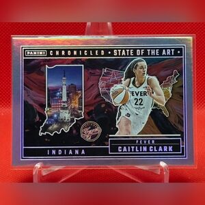Panini Caitlin Clark Chronicled Collection : STATE OF THE ART HOLO